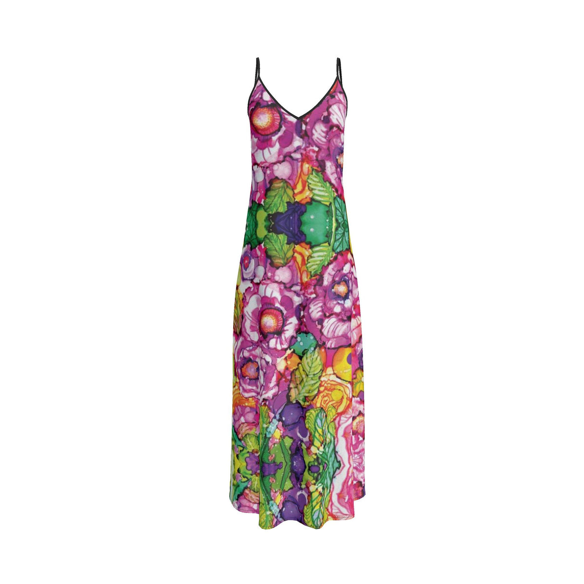 Slip Dress Calypso Flowers