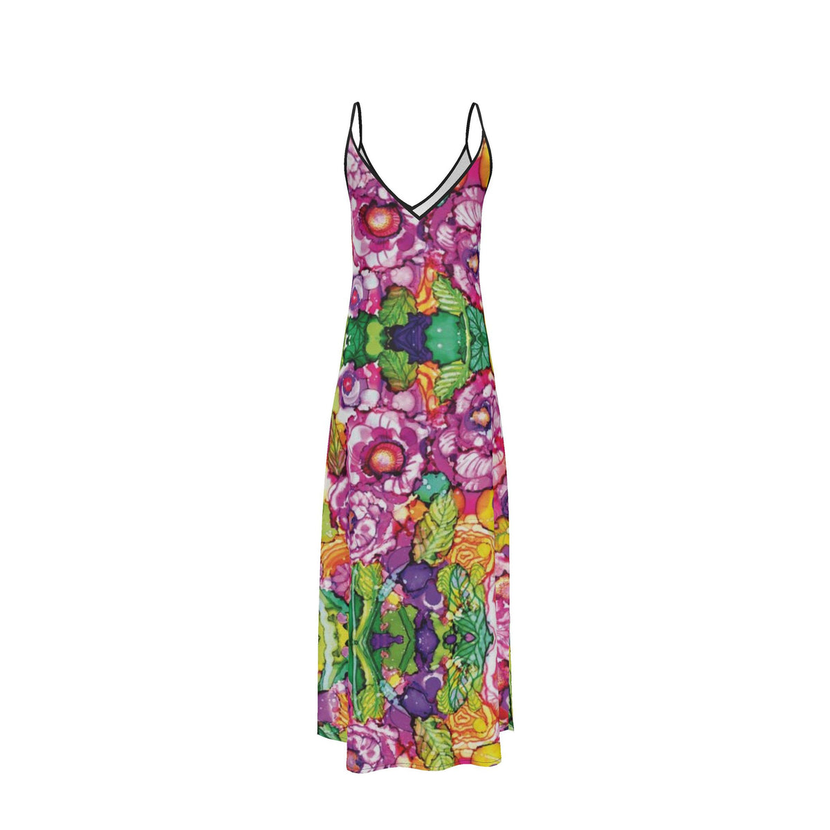 Slip Dress Calypso Flowers