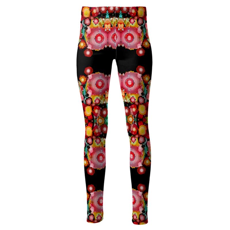 Poppies and Peeps High Waisted Leggings