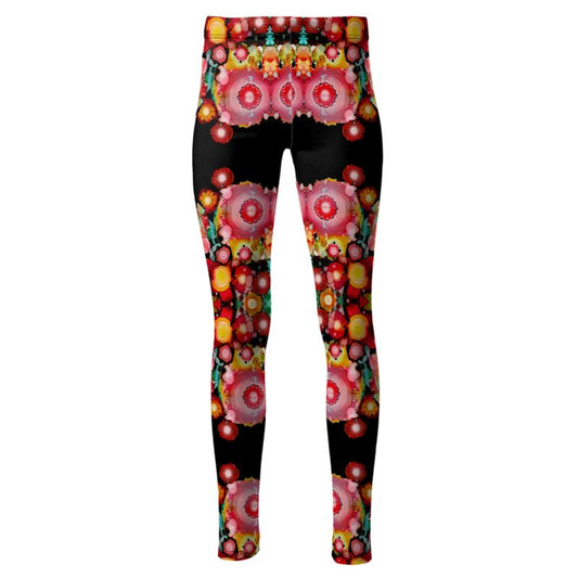 Poppies and Peeps High Waisted Leggings