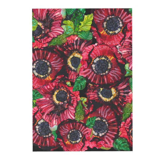 Red Poppies Rugs.