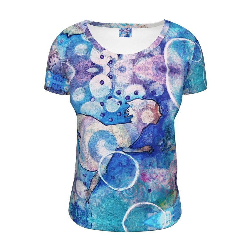 Chasing your Dreams Scoop Neck T Shirt.