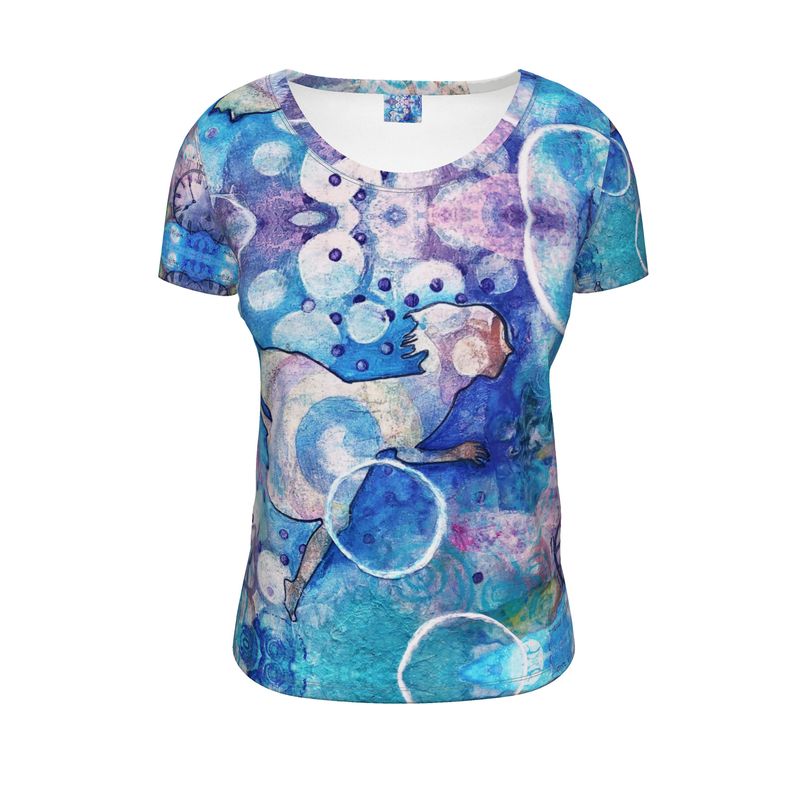 Chasing your Dreams Scoop Neck T Shirt.