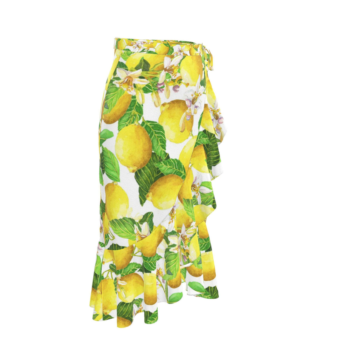 Sorrento Lemons Flounce Skirt