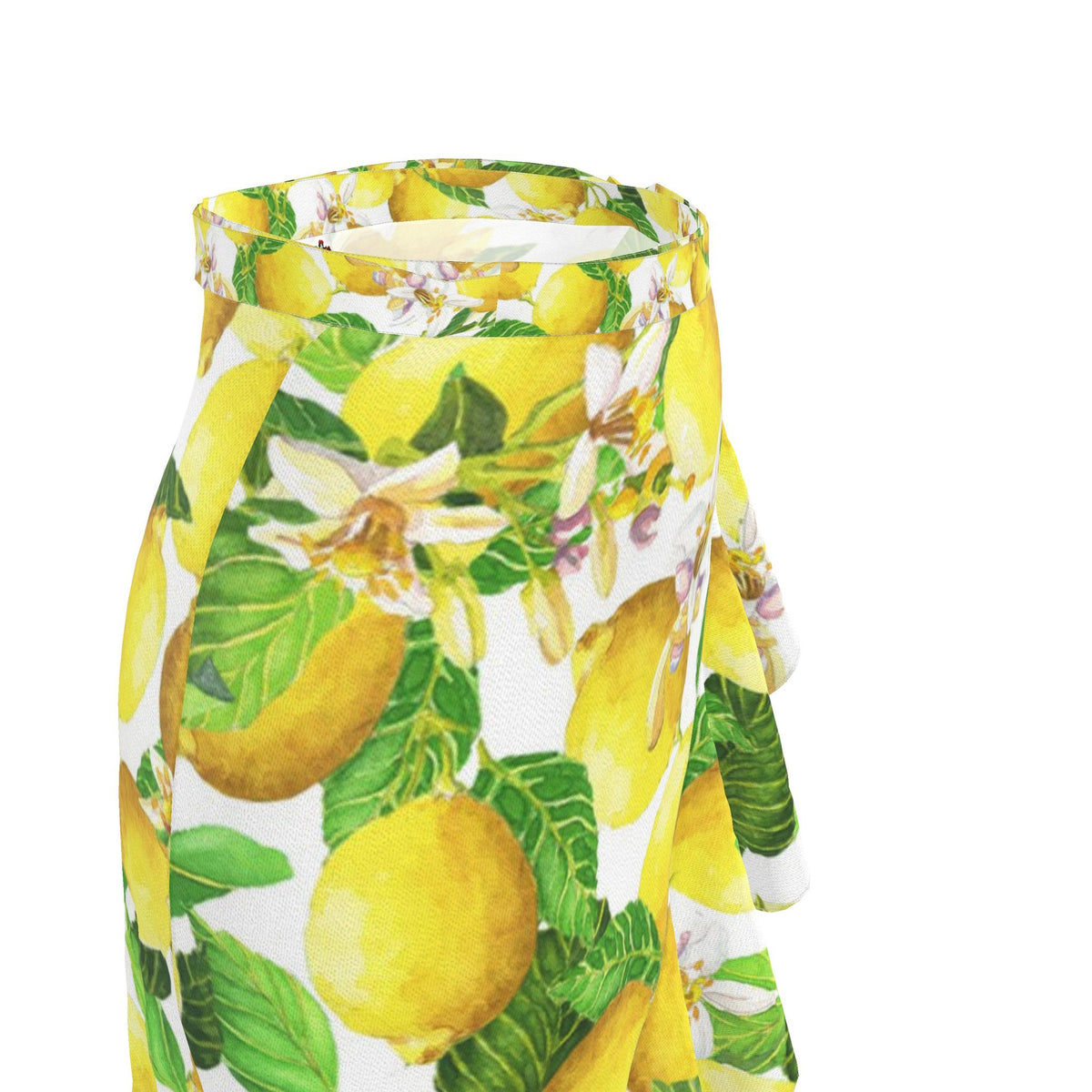 Sorrento Lemons Flounce Skirt