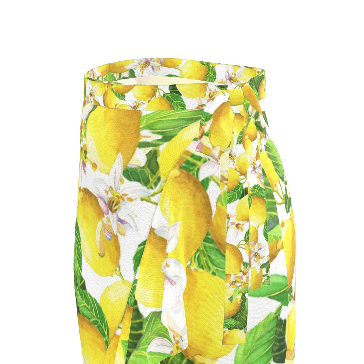 Sorrento Lemons Flounce Skirt