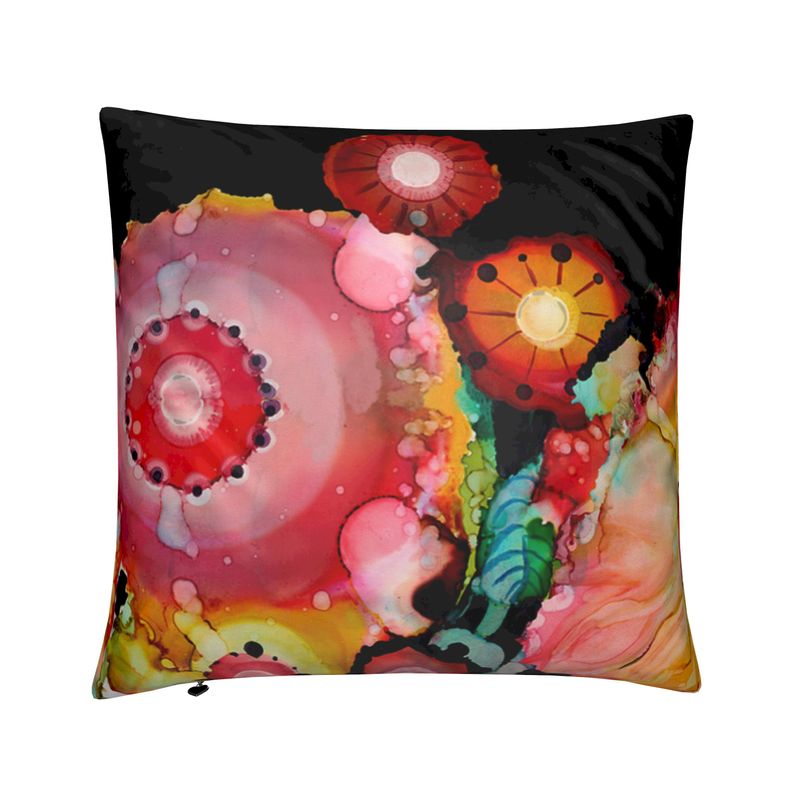 My Poppies and Peeps Cushion