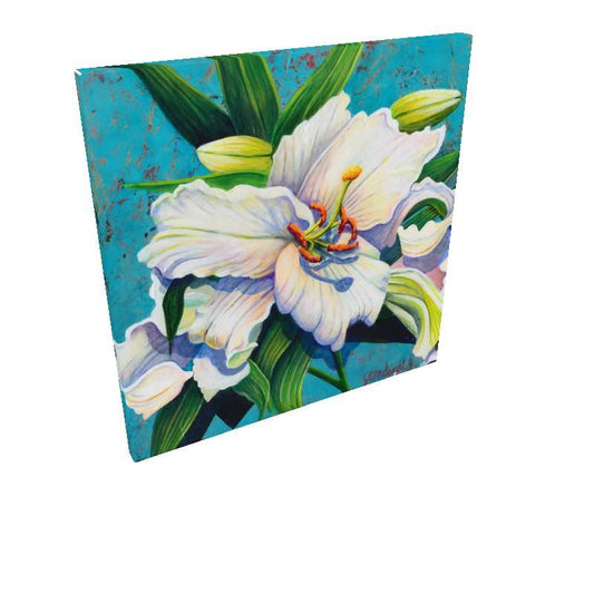 White Lily Canvaas