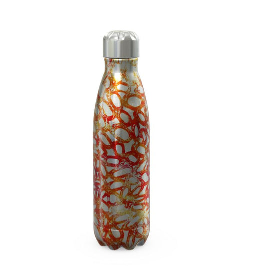 CREAMSICLE CIRCLES STAINLESS BOTTLE