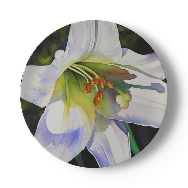 Lily China Plates