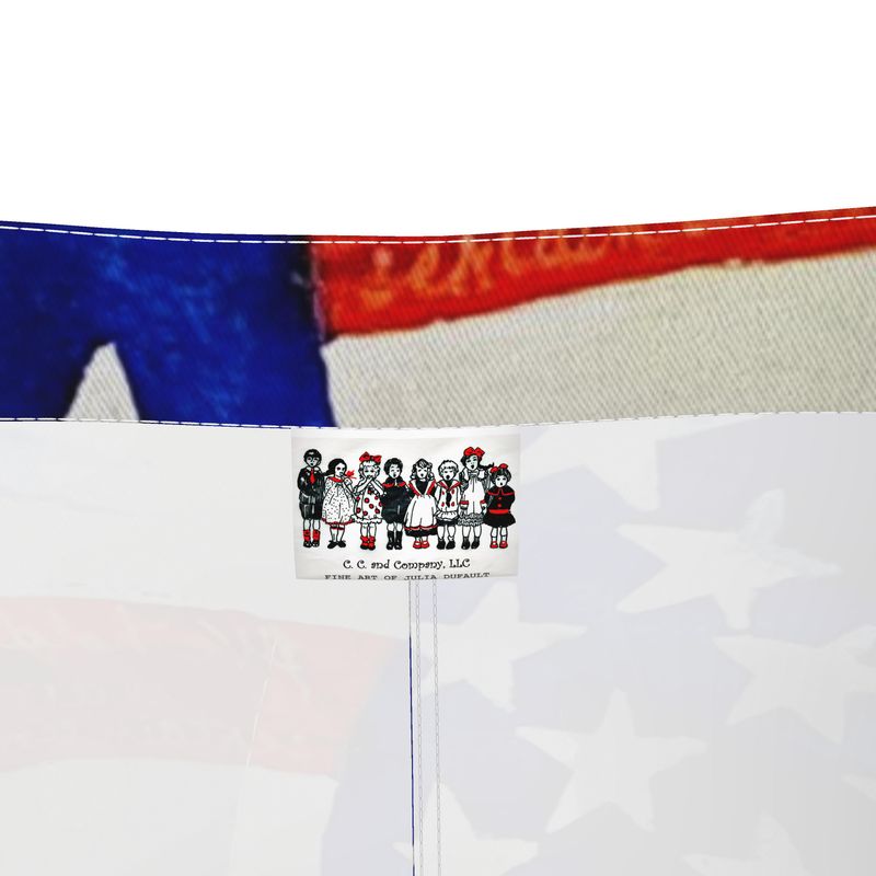 Happy 250 USA Midi Denim Skirt