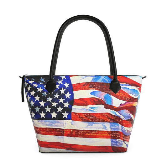 Happy 250th America! Zip Top Handbag