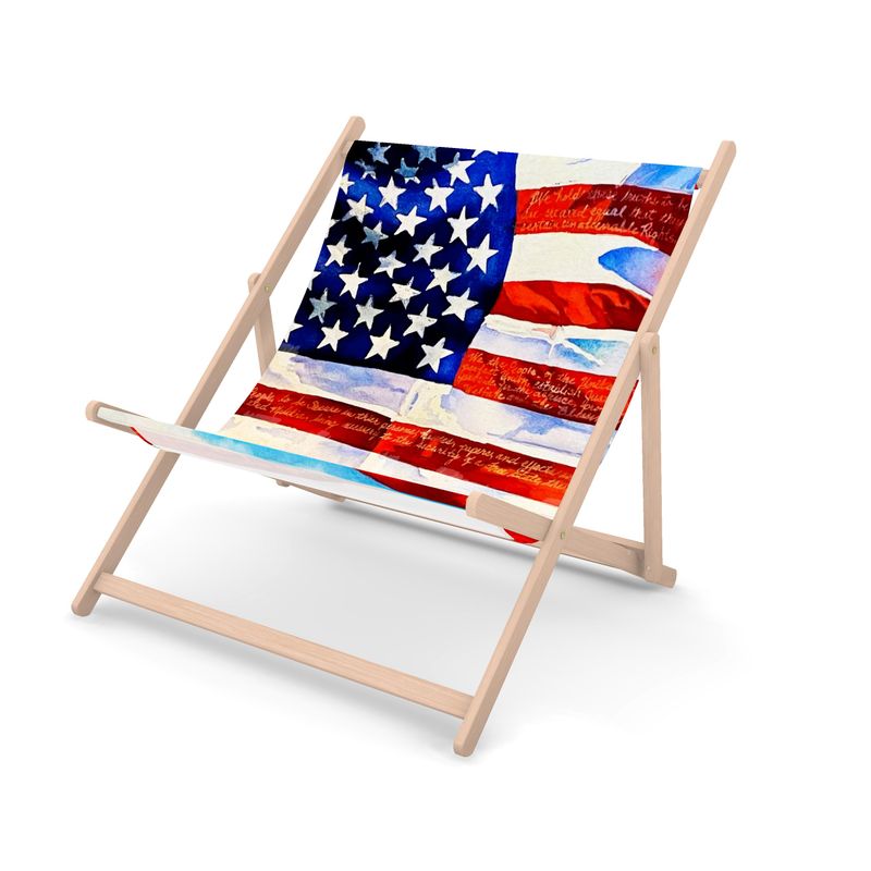 Happy 250th USA! Double Deckchair