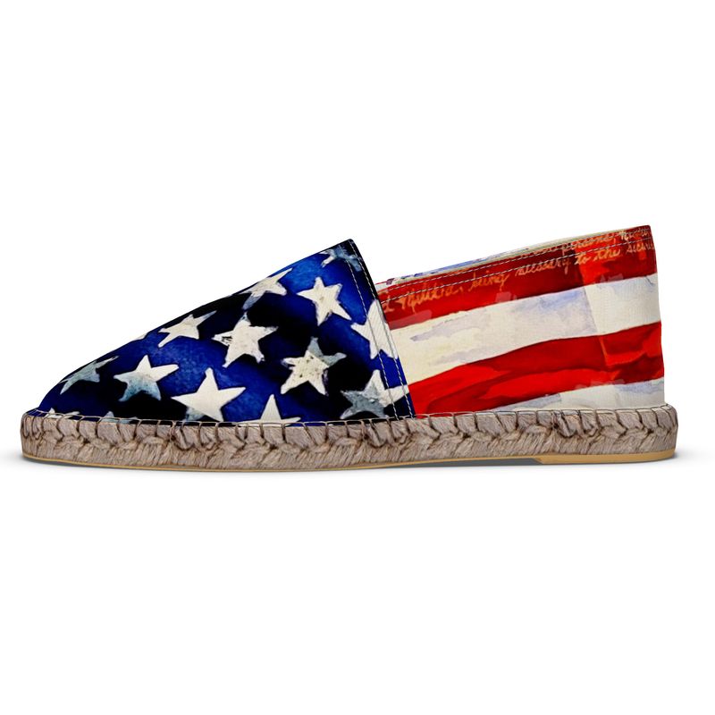 Happy 250th America! Unisex Espadrilles