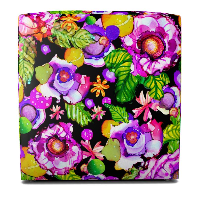 Garden Party Pouf Square