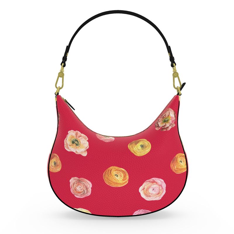 Flower Dots Hobo Bag