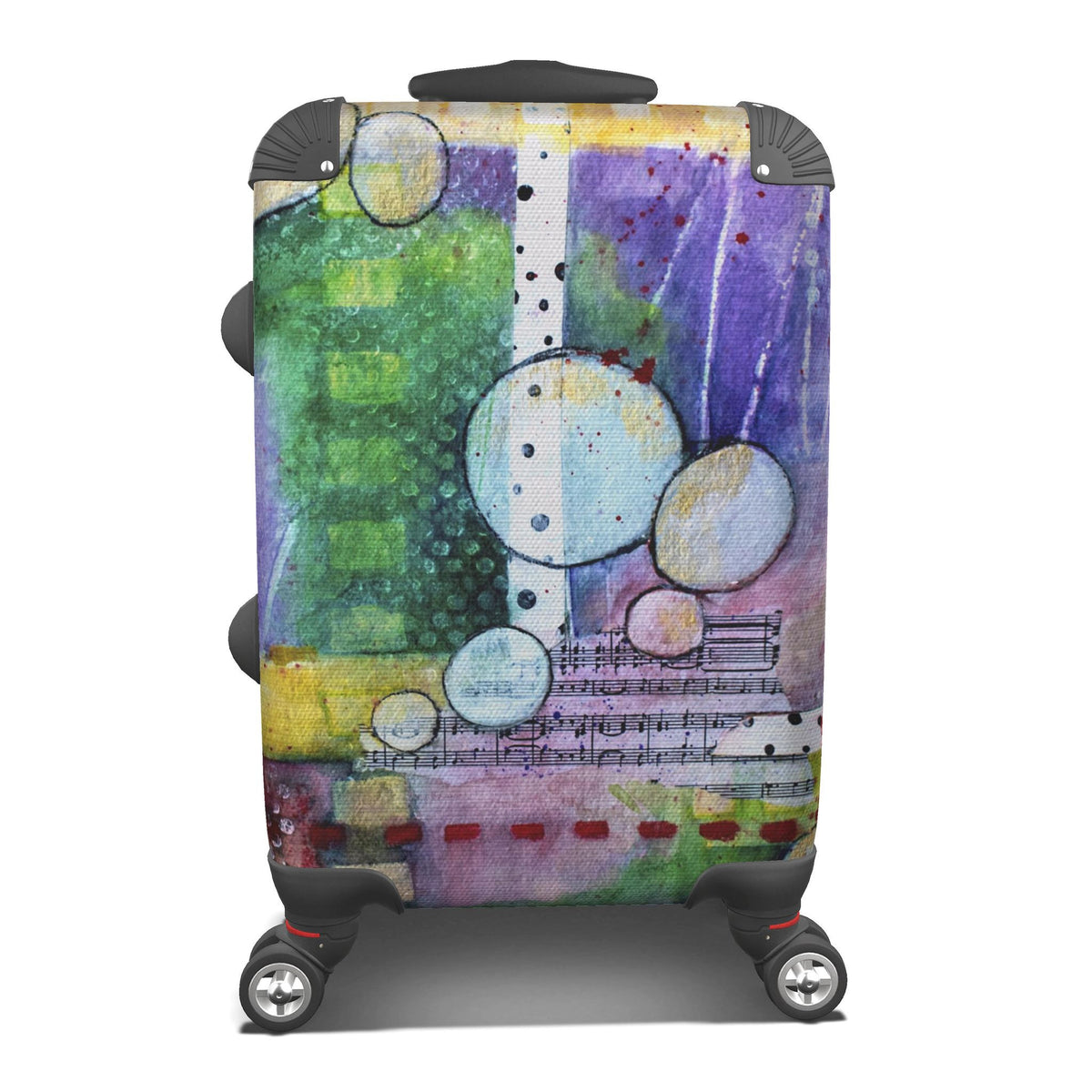 Lead by the Music Swivel Suitcase