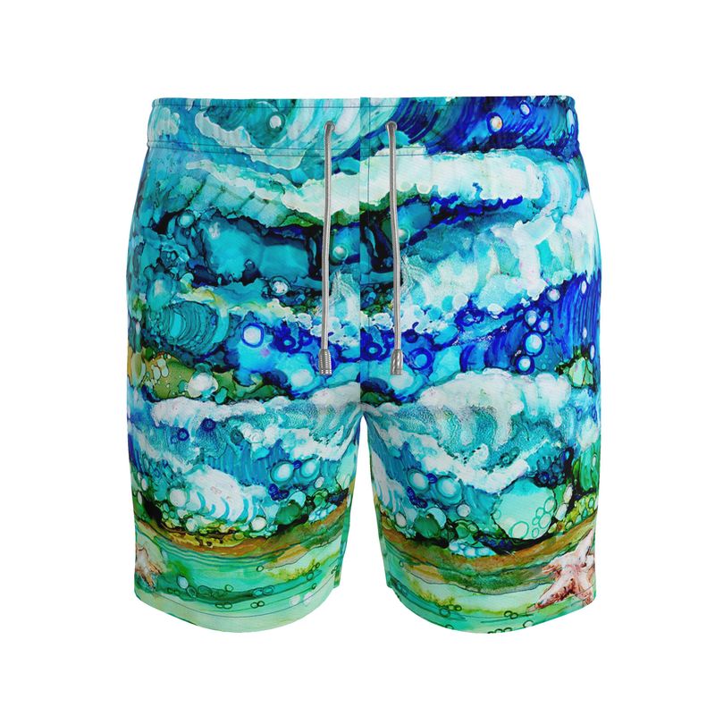 Rolling Waves Men's Swim Shorts
