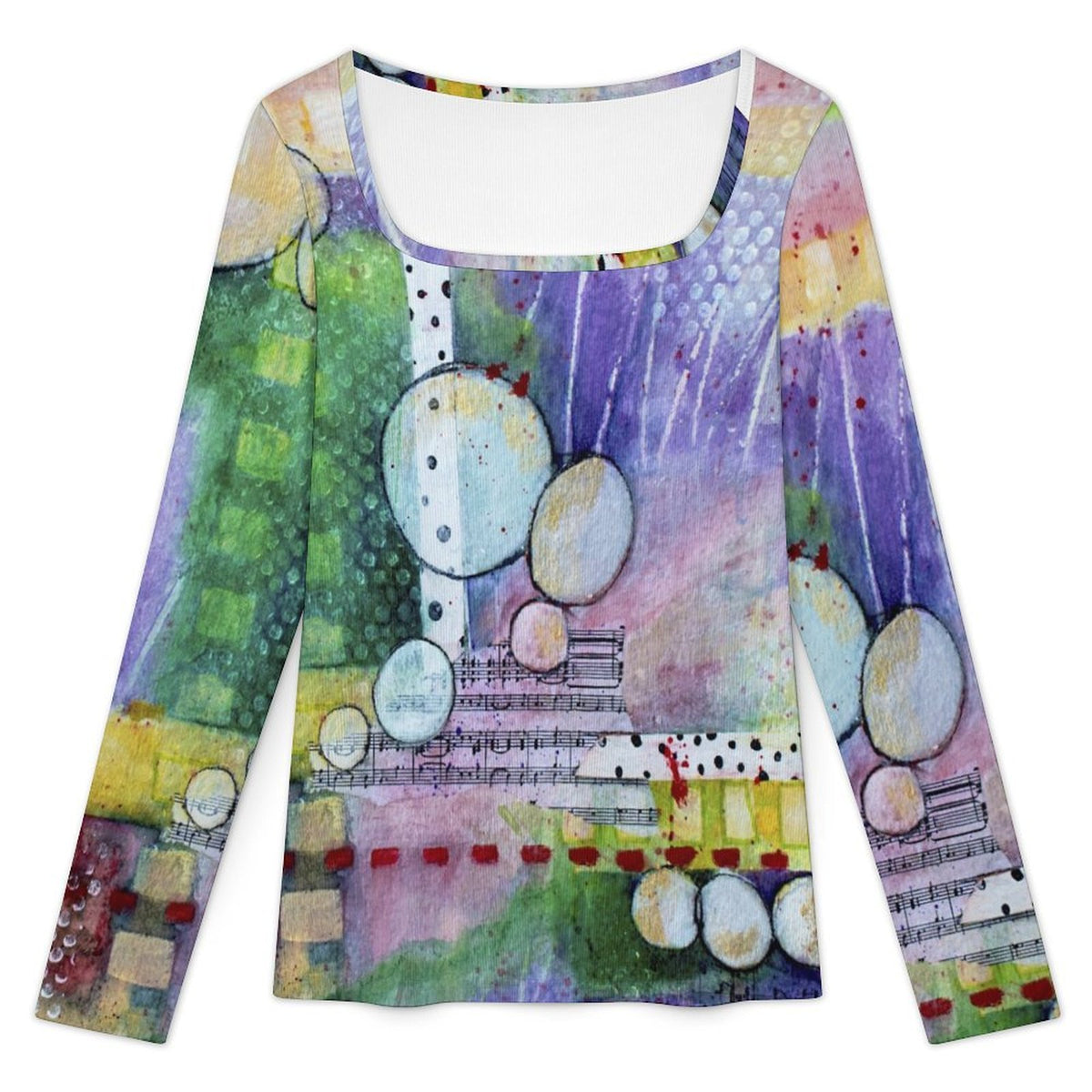 Lead by the Music Square Neck T