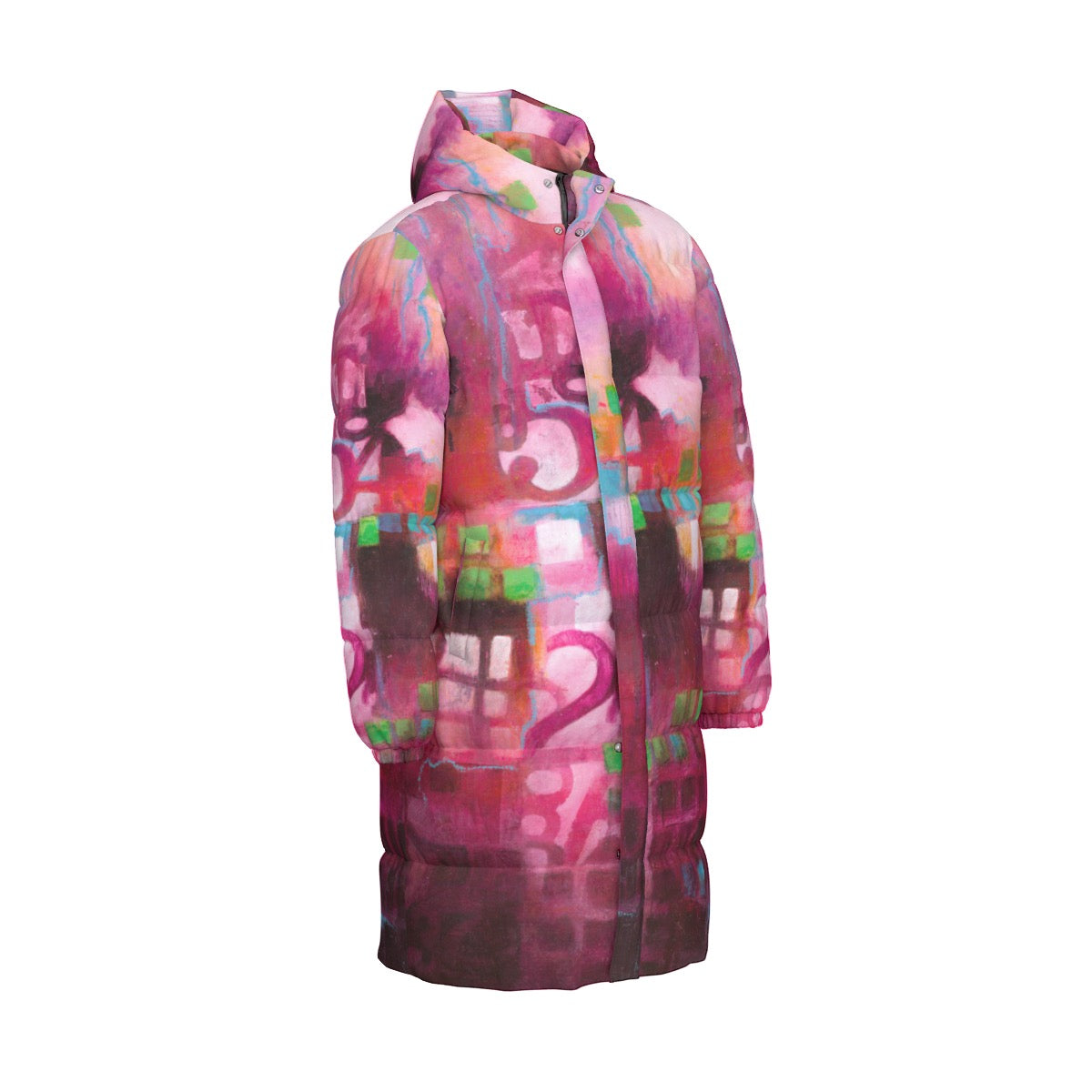 Its All a Numbers Game Womens Down Coat