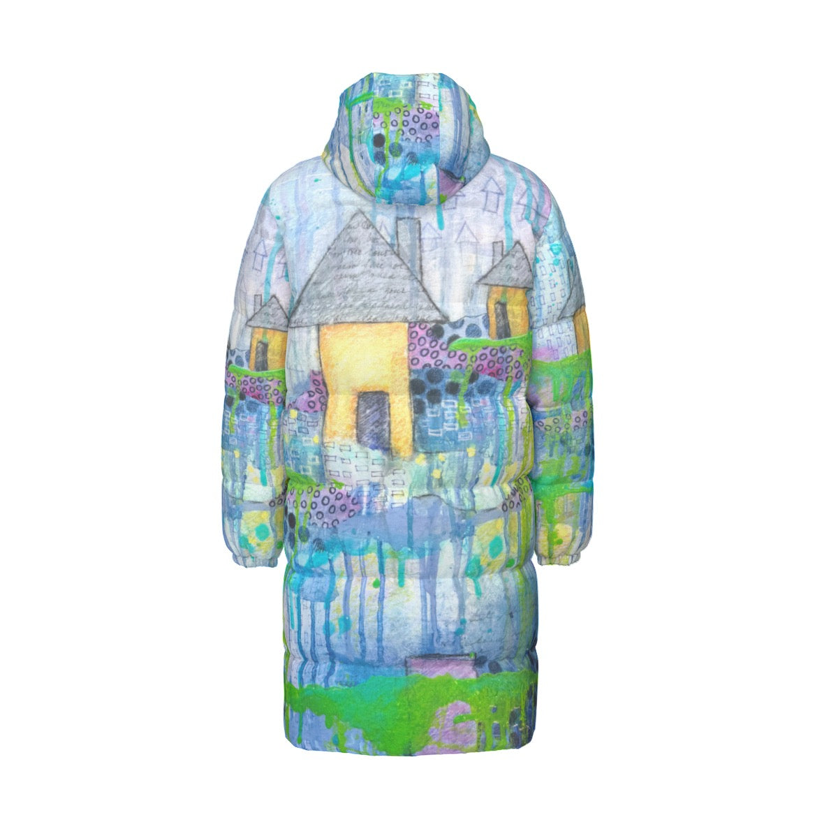Meme's House Long Down Jacket