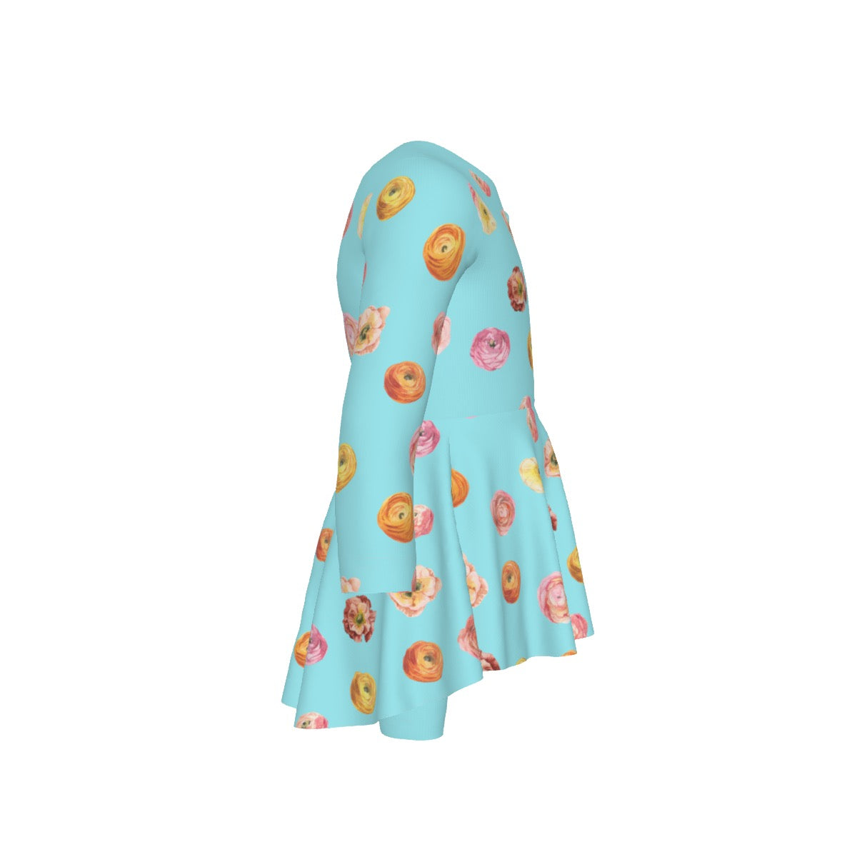 Flower Dots Kid's Casual Suit