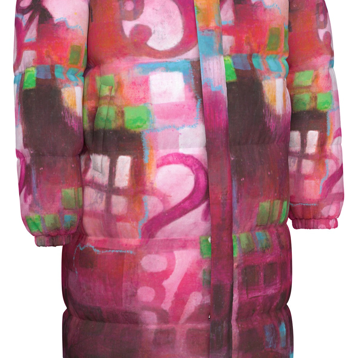 Its All a Numbers Game Womens Down Coat