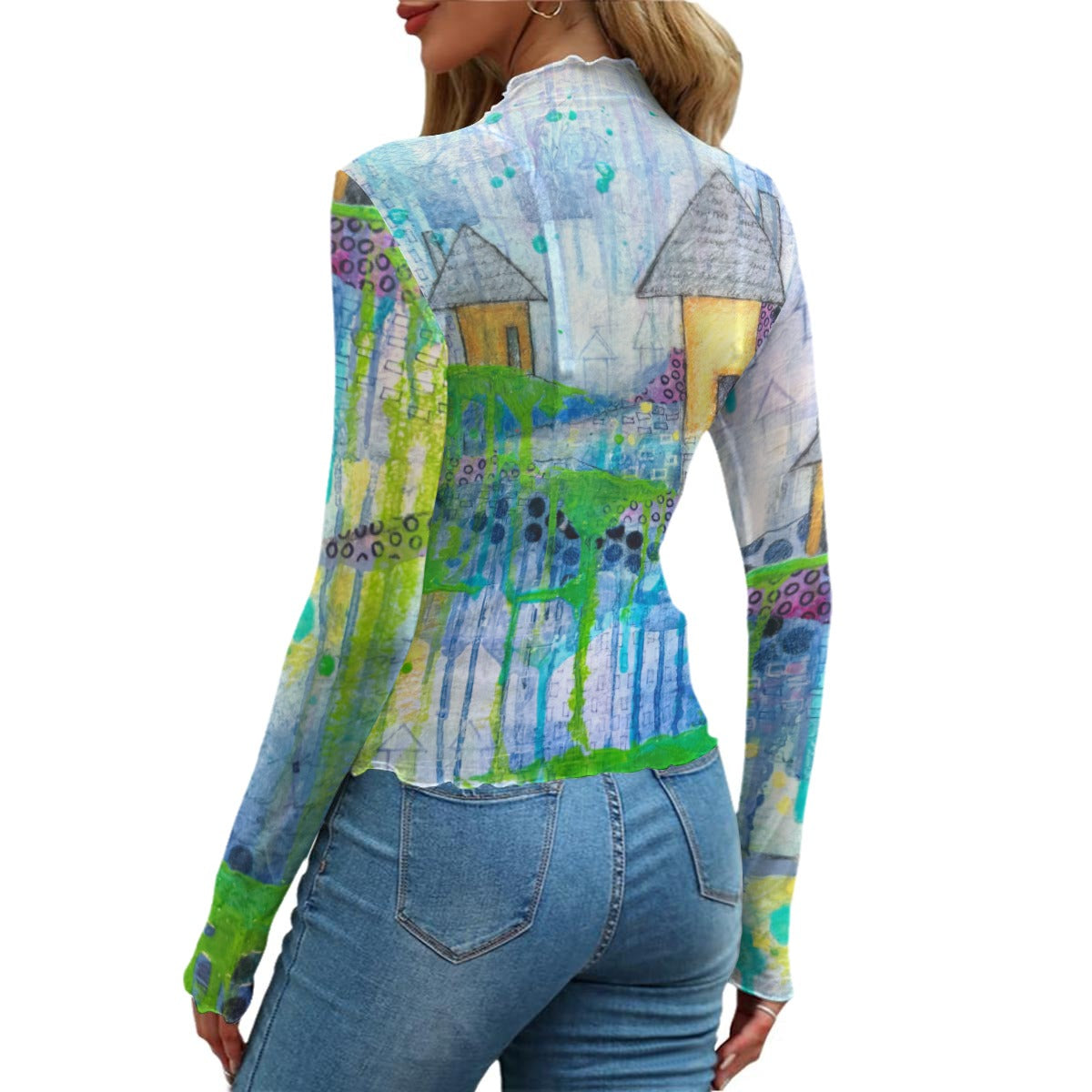 Meme's House Women's Mesh T-shirt