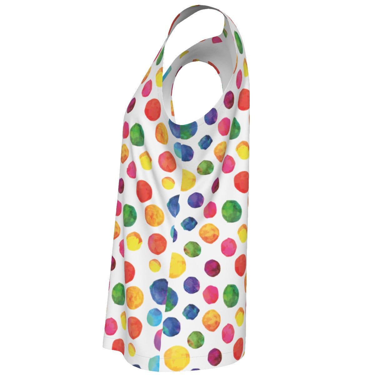 Watercolor Dots Women's Sports Tank Top
