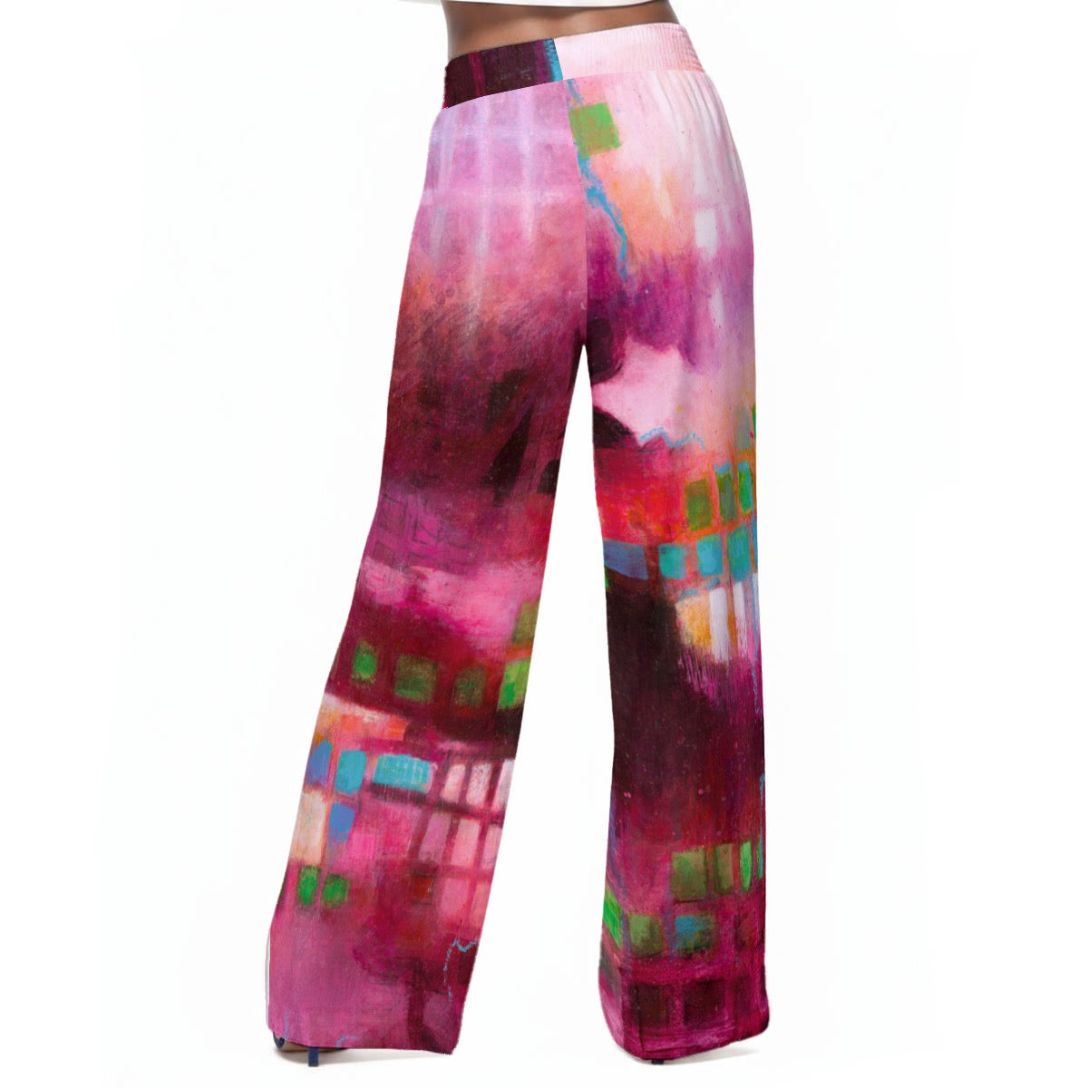 A Numbers Game Wide-Leg Pants