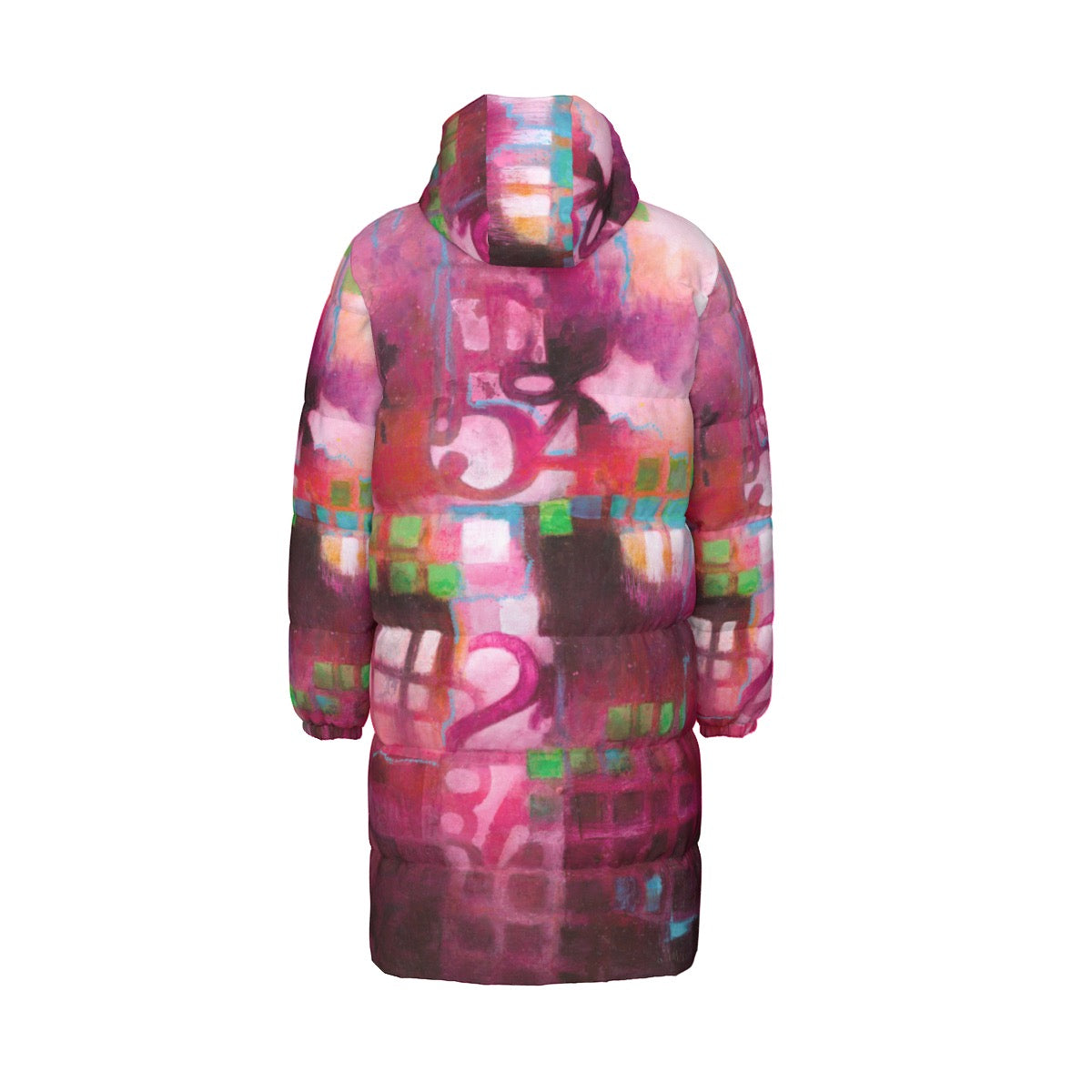 Its All a Numbers Game Womens Down Coat