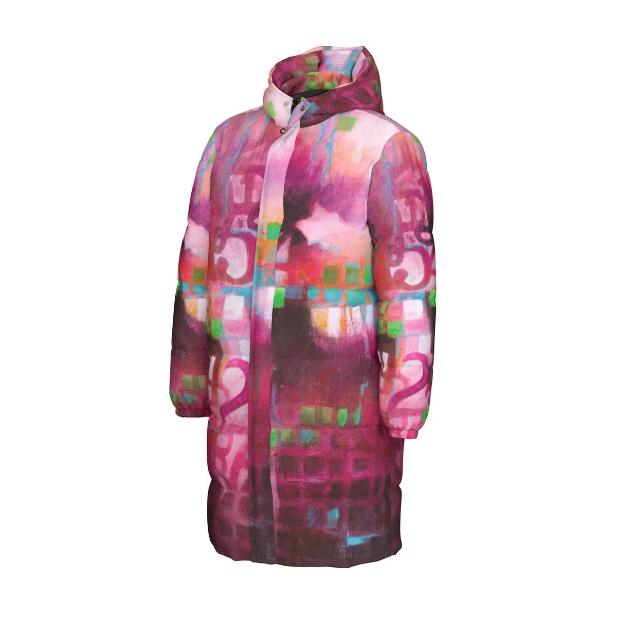Its All a Numbers Game Womens Down Coat