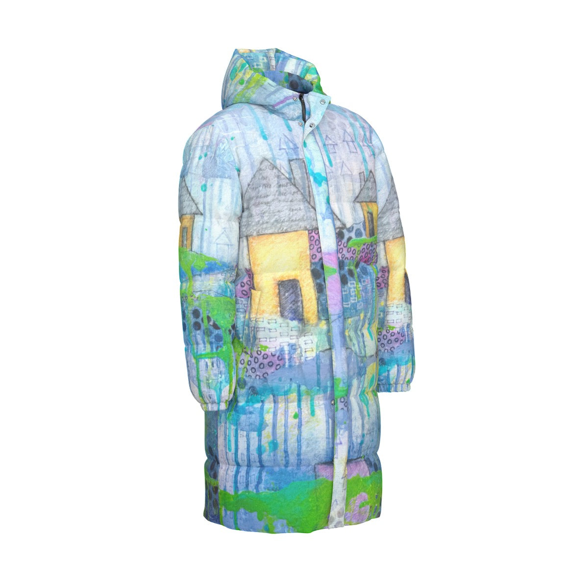 Meme's House Long Down Jacket
