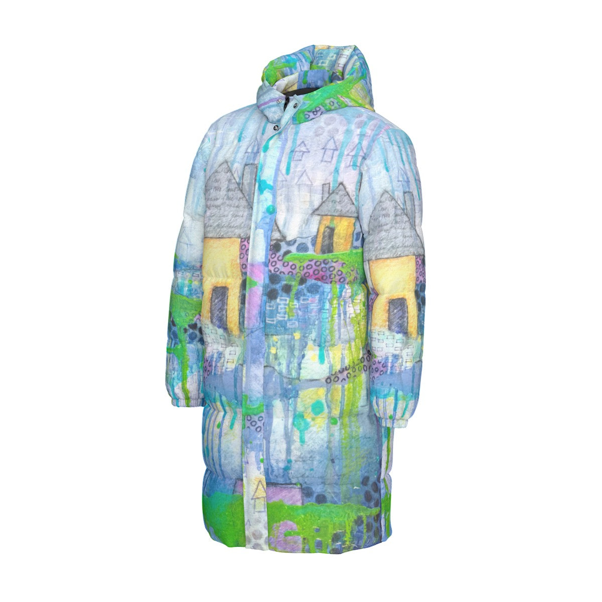 Meme's House Long Down Jacket