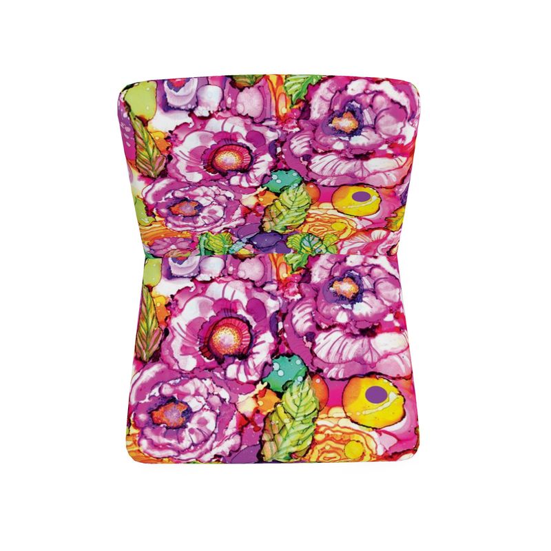 Cabbage Rose Splash Occasional Chair