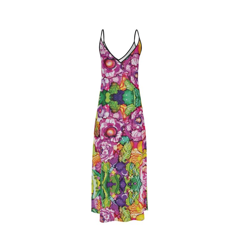 Slip Dress Calypso Flowers