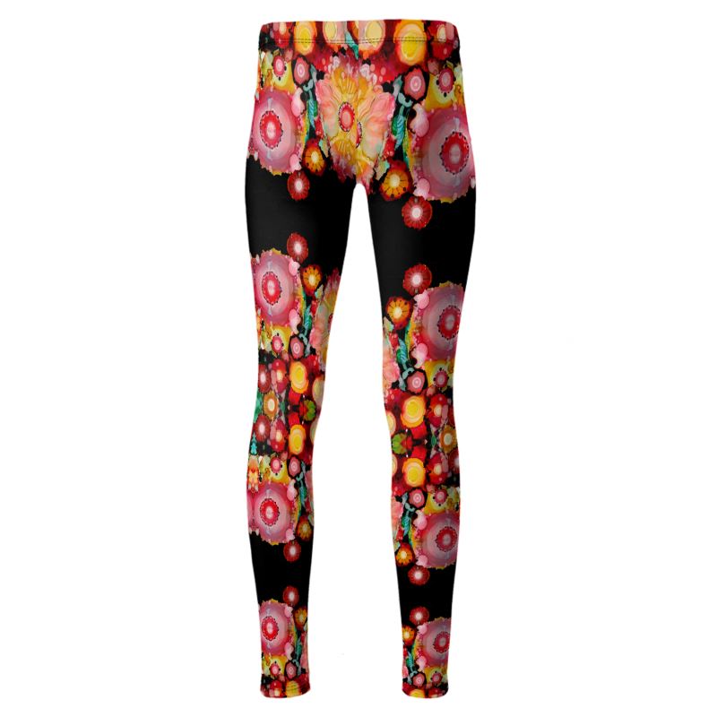 Poppies and Peeps High Waisted Leggings