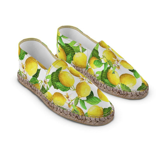 Lemons and Cream Espadrilles