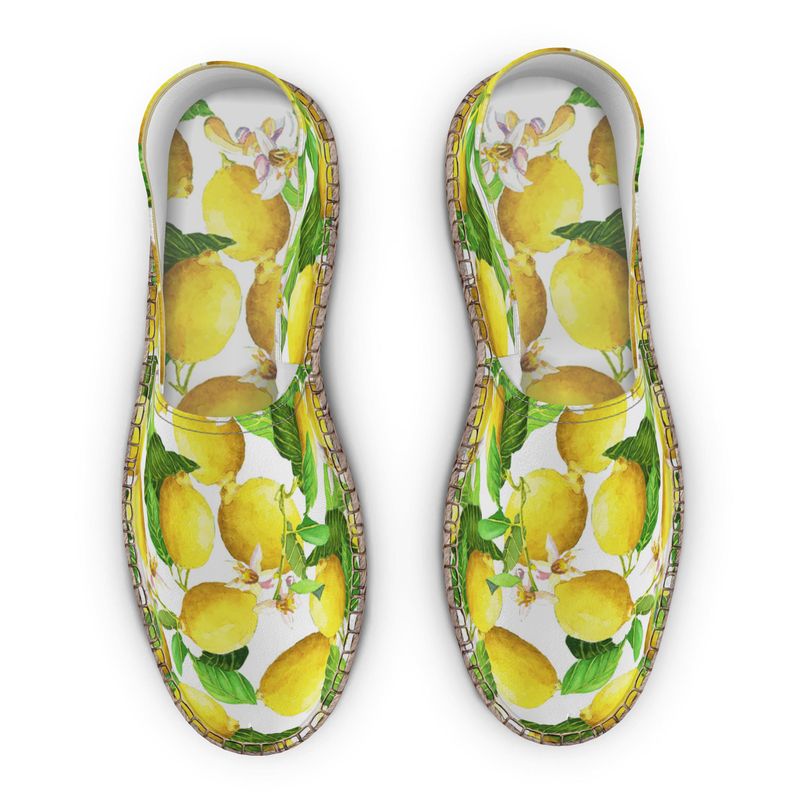 Lemons and Cream Espadrilles