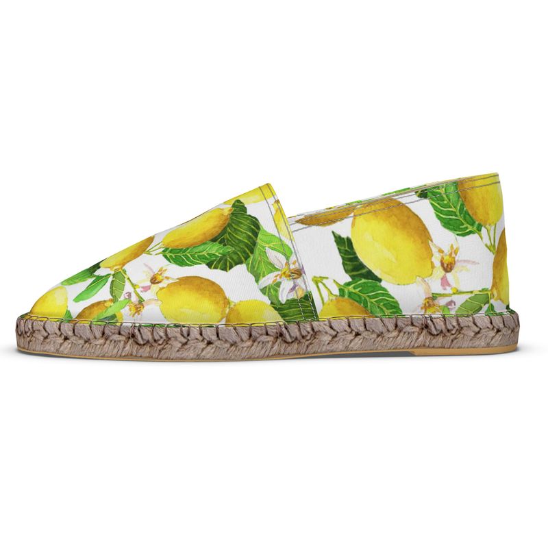 Lemons and Cream Espadrilles