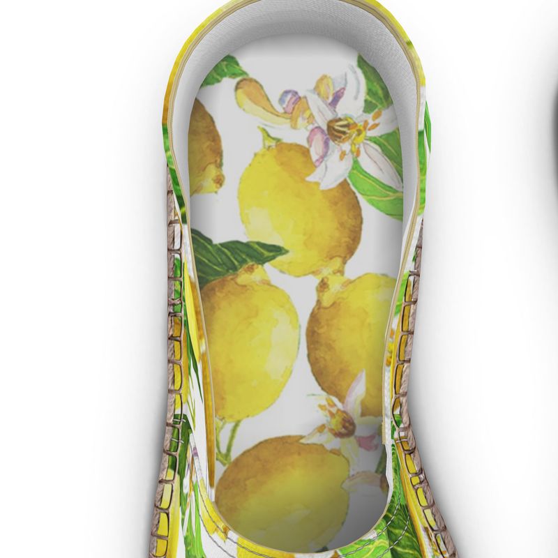 Lemons and Cream Espadrilles