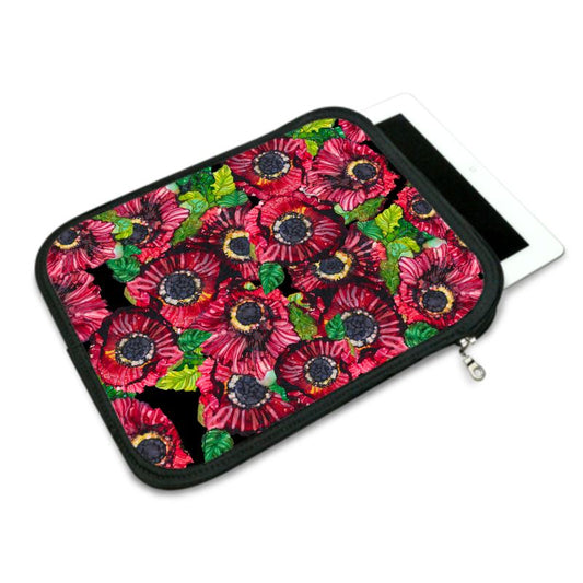 Red Poppies iPad Case