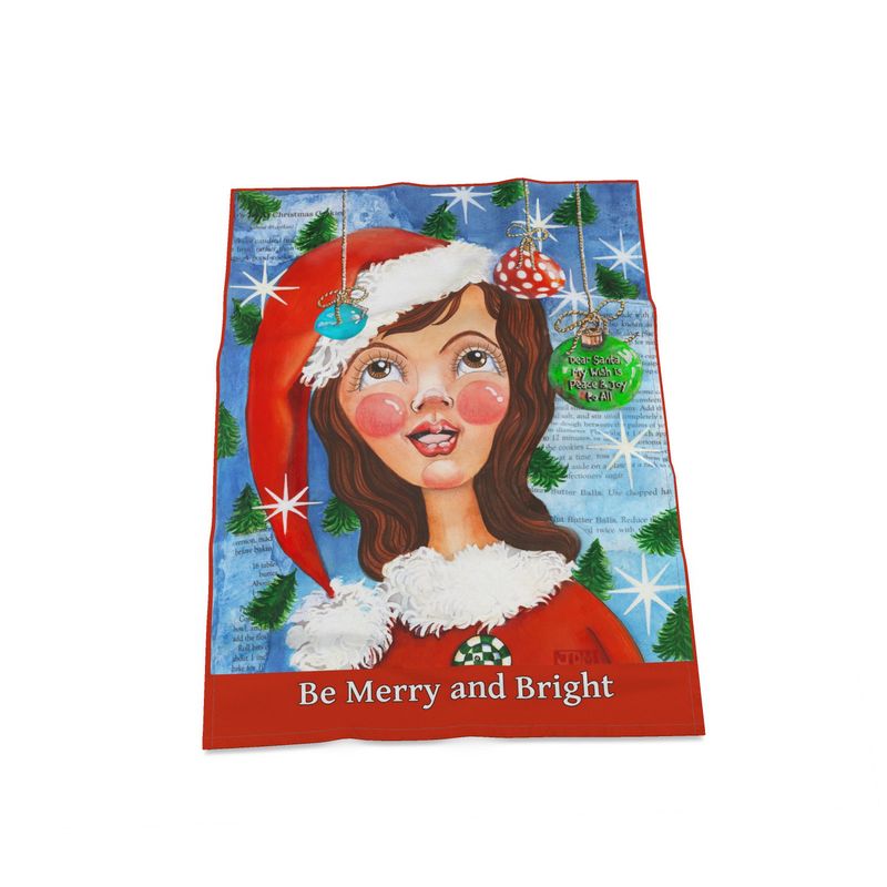 Merry and Bright Tea Towel