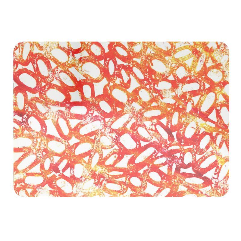 Creamsicle Circles Large Placemats