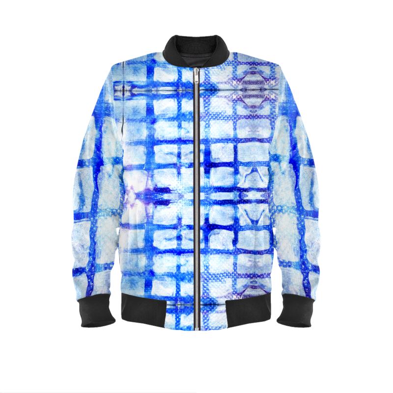 Mens Blueberry Splash Bomber