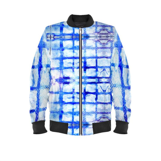 Mens Blueberry Splash Bomber