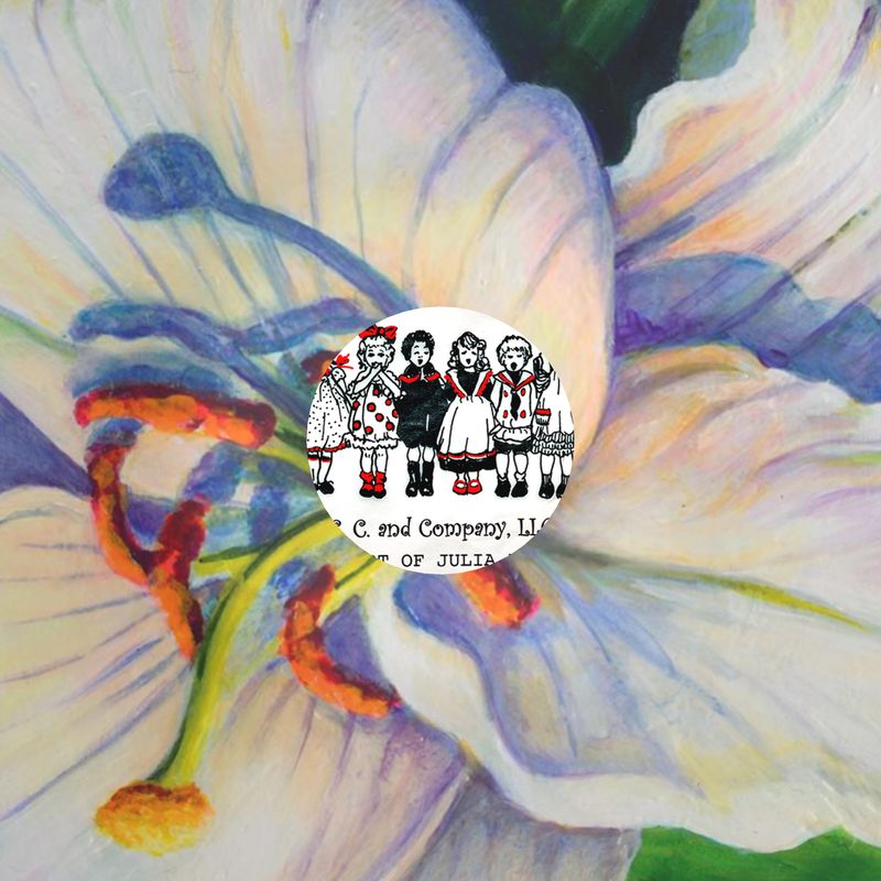 White Lily Ornamental Bowl