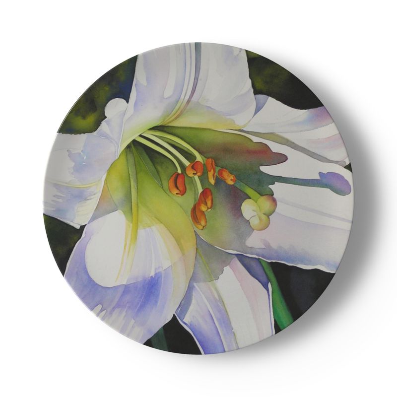 Lily China Plates
