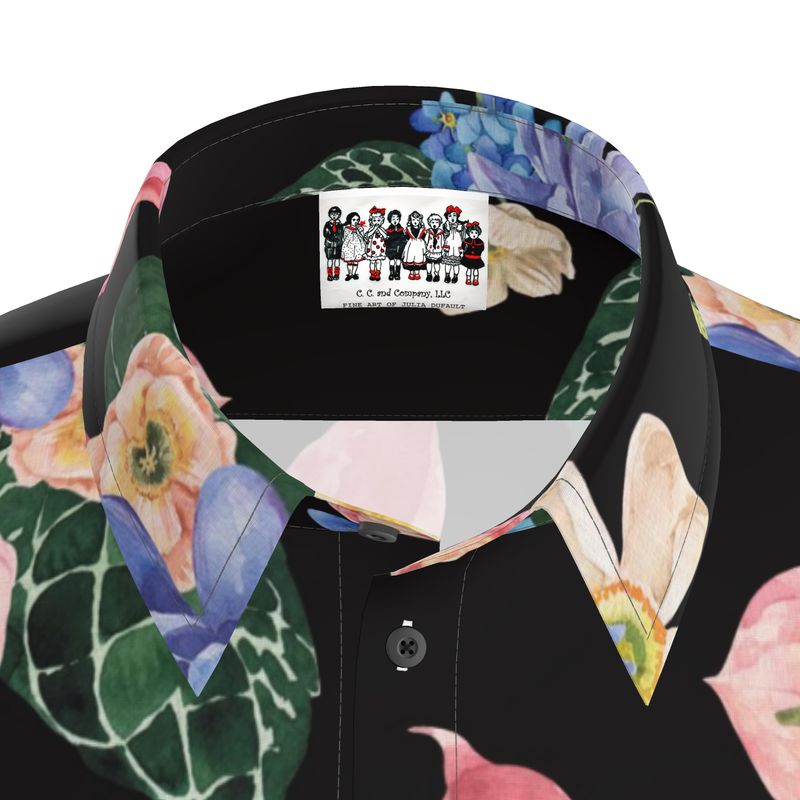 Midnight Garden Men's Short Sleeve